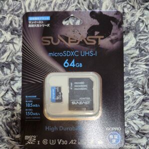 旭東エレクトロニクス SUNEAST microSDXCメモリーカード アクションカム向け KZMS1064 64GB