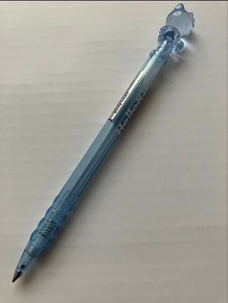 【新品未使用】平成レトロ サンリオハローキティ クリスタル風 クリアシャープペンシル 透明 文房具 筆記用具 廃盤 レア
