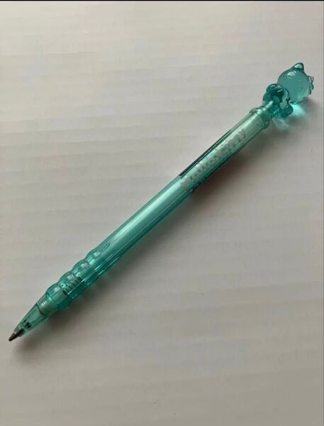 【新品未使用】平成レトロ サンリオハローキティ クリスタル風 クリアシャープペンシル 透明 文房具 筆記用具 廃盤 レア