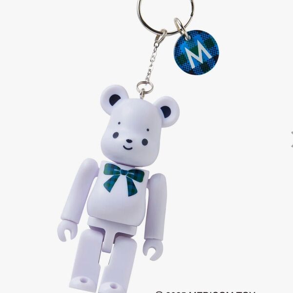 ベアブリック〈BE@RBRICK × familiar〉 ファミリア ブルー M