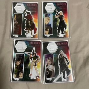 FF7 アクリルスタンド 4個セット クラウド ヴィンセント ユフィ セフィロス