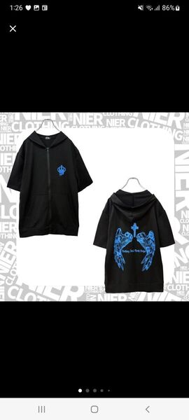 NieR UNISEX SUMMER ZIP OUTER【CROWN】