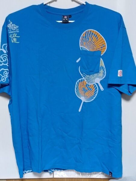 波達 Tシャツ 青 5L未使用品