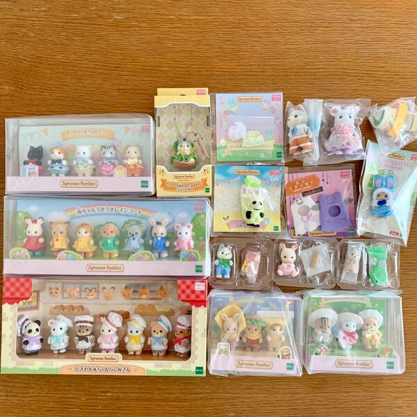 新品未開封 シルバニアファミリー 16点セット まとめ売り 非売品 ノベルティ
