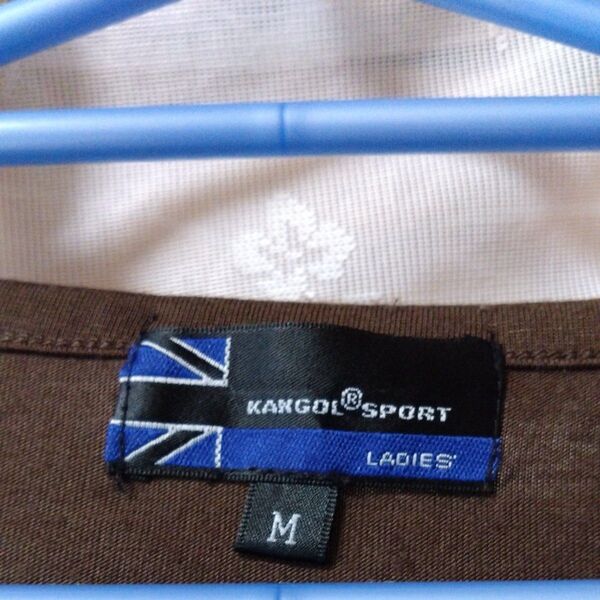 KANGOL SPORTSカーディガン肩幅35cmバスト42cm着丈58cm