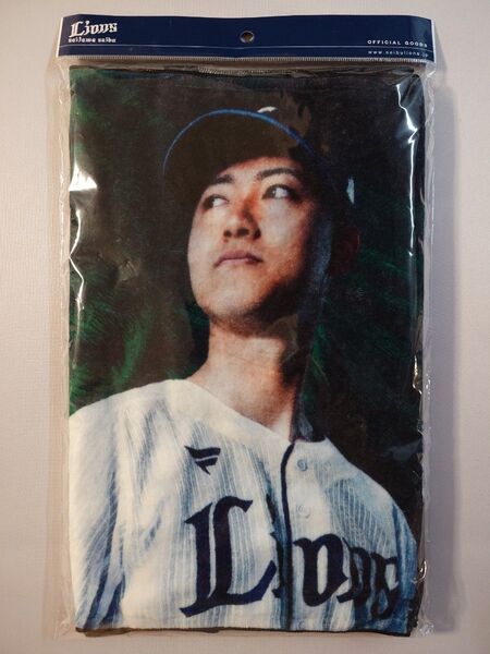 埼玉西武ライオンズ 菅井信也 ピックアッププレイヤーズ フェイスタオル 2025 プロ野球 NPB ベルーナドーム