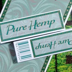 スペイン ピュアヘンプ ペーパー 1箱 50個 PURE HEMP 手巻きタバコ用 巻紙 ピュア ヘンプ