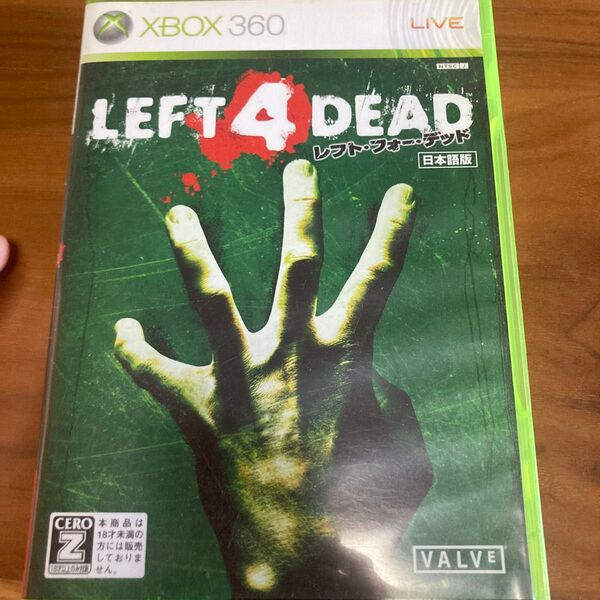 XBOX 360 LEFT 4 DEAD レフト・フォー・デッド 日本語版