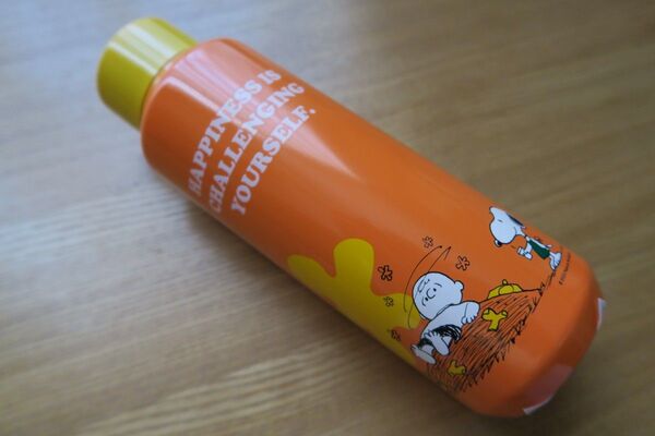 【新品】スタバ×スヌーピー★ステンレスボトル PEANUTS 473ml★オレンジ★水筒 タンブラー★2023年 コラボ第2弾
