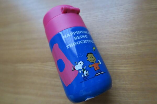 【新品】スタバ×スヌーピー★ステンレスプチボトル PEANUTS 200ml★ブルー★水筒 タンブラー★2023年 コラボ第2弾