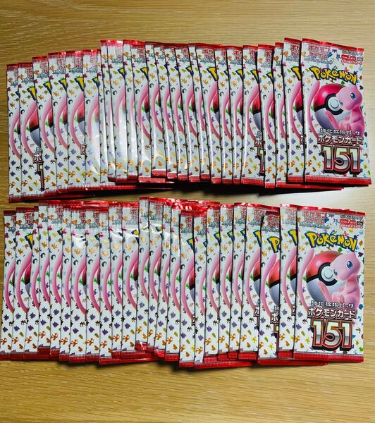 ポケモンカードゲーム 151 48パック 新品未開封 ポケカ バラ