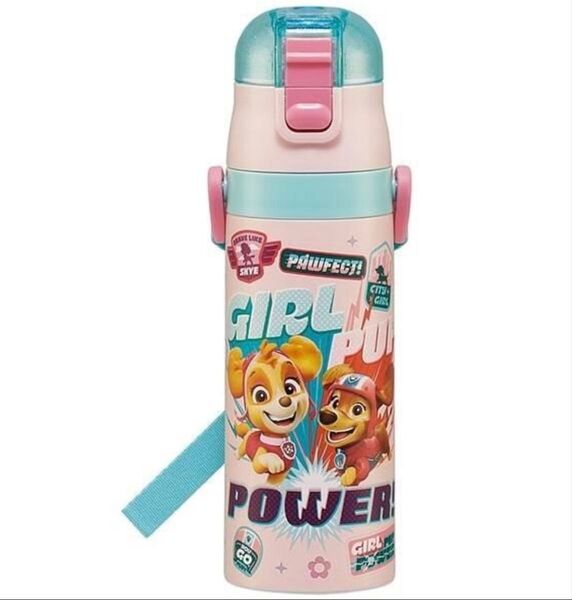 パウパトロール ロック付 ワンプッシュ ダイレクト ステンレスボトル 470ml 水筒