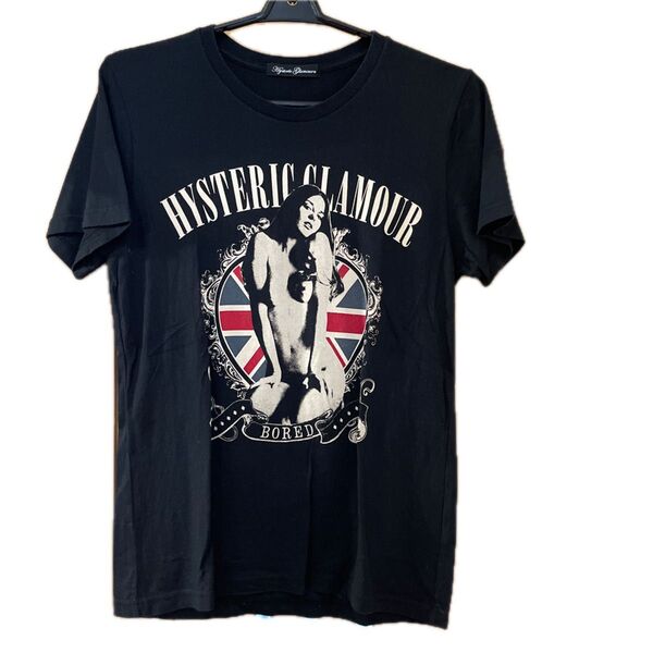 HYSTERIC GLAMOUR Tシャツ ヒステリックグラマー ブラック 半袖