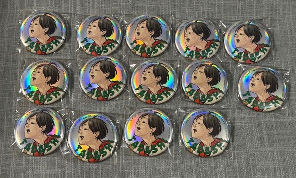 ジャンプGIGA 2024 AUTUMN 古舘春一 ハイキュー!! 東京遠征2013夏 メタリック缶バッジ 山口忠 14点