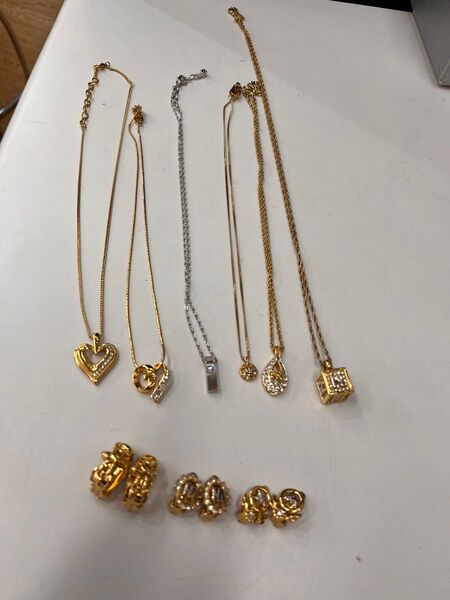 Nina Ricci ニナリッチ GIVENCHY ジバンシー ドーラン ネックレス イヤリング 9点セット