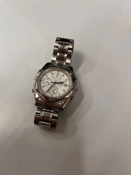 SEIKO セイコー 腕時計 クロノグラフ SQ50 7T32-7E00 稼働中
