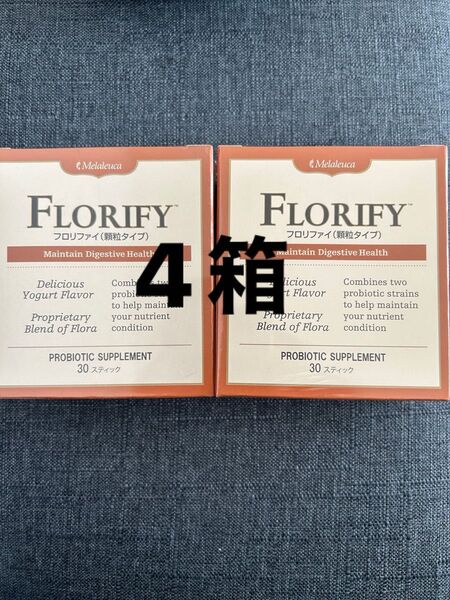 メラルーカ フロリファイ1箱30スティック×4箱