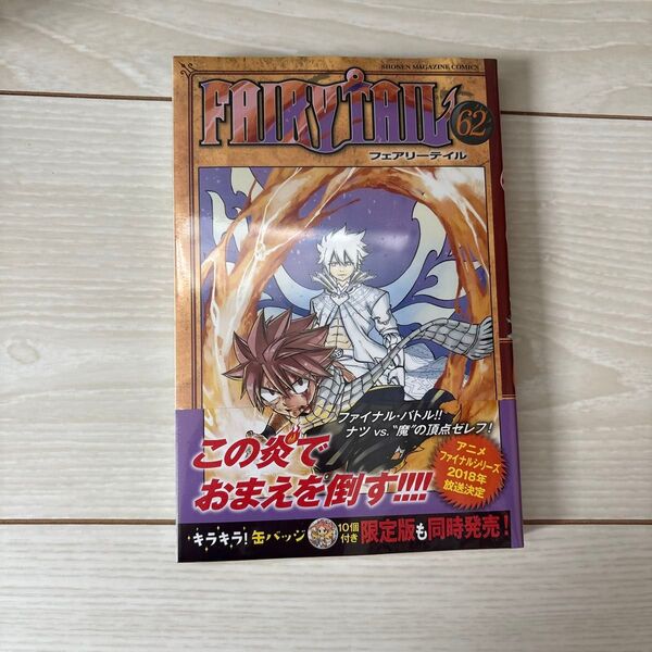 FAIRY TAIL 62 (講談社コミックスマガジンSHONEN MAGAZINE COMICS) 真島ヒロ/著