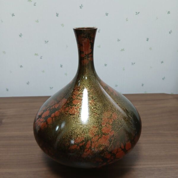 花瓶 花器 壷 工芸品 高岡銅器 正晴作