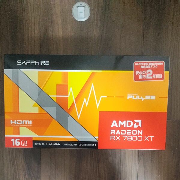 SAPPHIRE PULSE Radeon RX 7800 XT 16GB