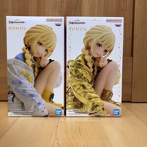 学園アイドルマスター 藤田ことね ESPRESTO 通常 ナムコ限定 ゴールド 2体セット