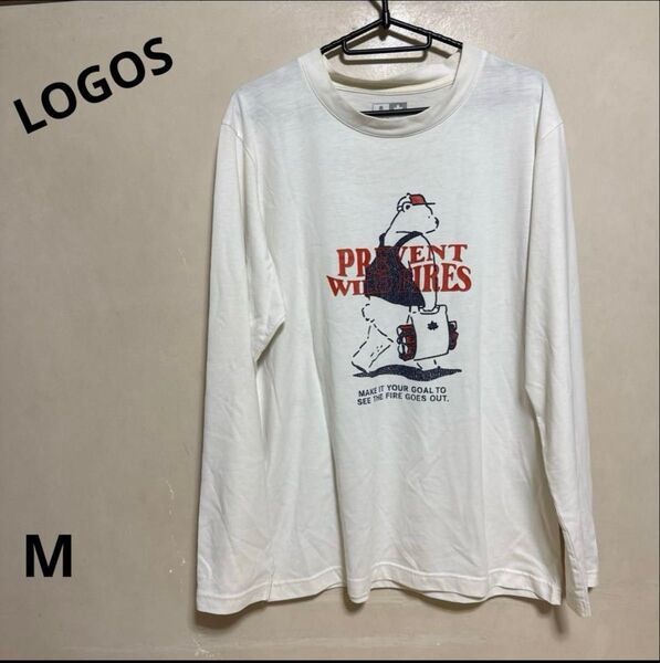 ロゴス LOGOS ロングTシャツ メンズ Mサイズ