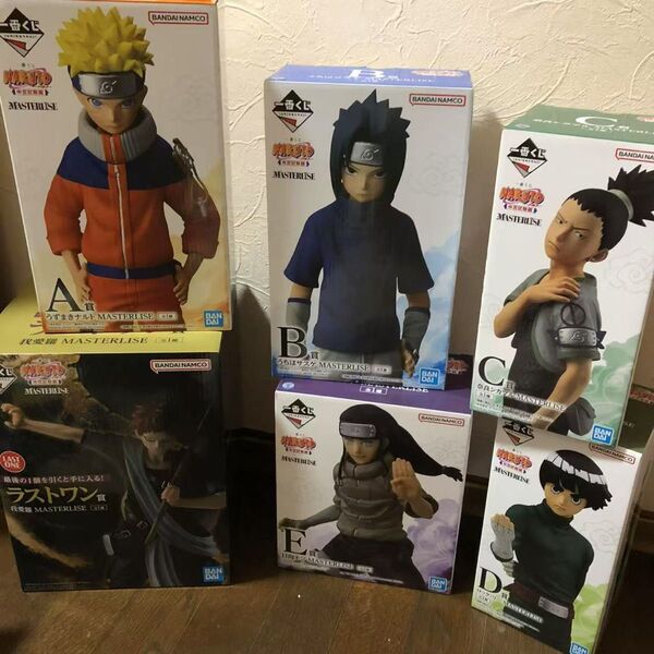一番くじ NARUTO ナルト 中忍試験編 A B C D E ラストワン賞