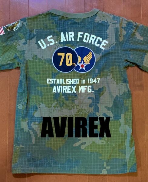 AVIREX 古着 アビレックス 長袖シャツ Tシャツ