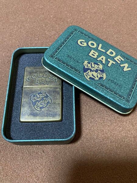 【未使用】90s Zippo GOLDEN BAT ゴールデンバット オイルライター ライター ジッポ 喫煙具 喫煙グッズ