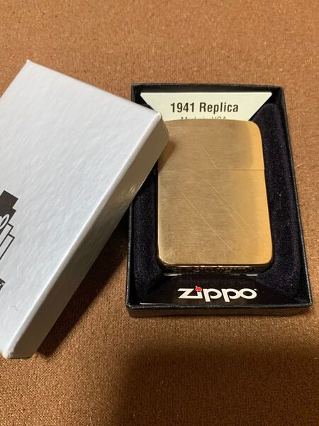 Zippo 1941 REPLICA SOLID BRASS 真鍮