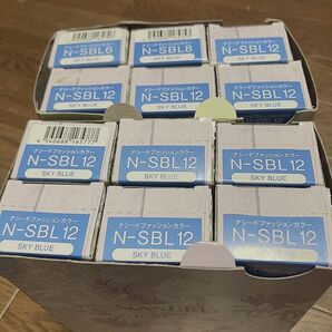 【新品・未使用】ナプラ ナシードファッションカラー スカイブルー N-SBL 計12本【値引不可】
