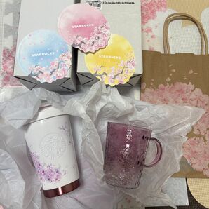 【オンライン購入】SAKURA202★ステンレスTOGOロゴタンブラーベージュ&耐熱グラスマグ