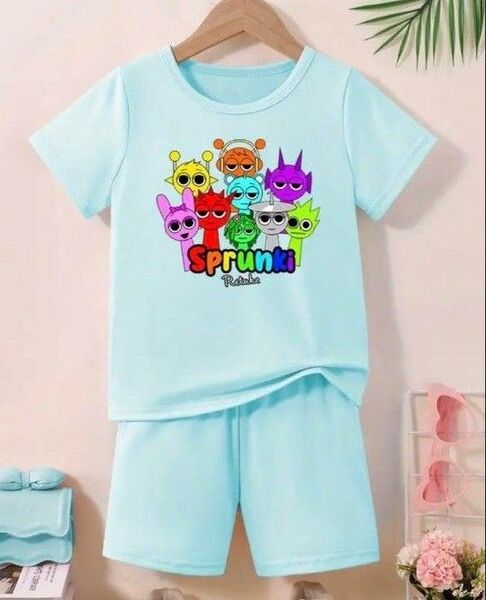 スプランキー 上下セット 110cm〜120cm キッズ 半袖 Tシャツ