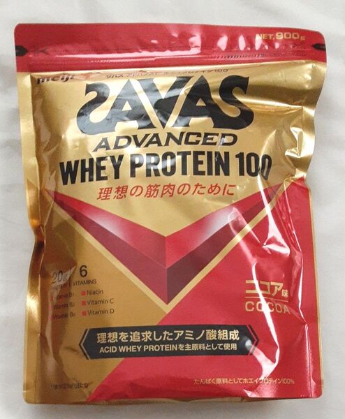 ザバス アドバンストホエイプロテイン100 ココア味900g