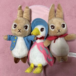 ピーターラビット ぬいぐるみ 3個セット