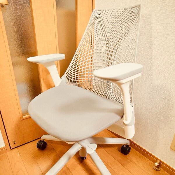 ハーマンミラー セイルチェア ホワイト グレー Herman Miller