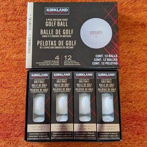 New〈〉最新〈〉 KIRKLAND カークランド 3ピース ゴルフボール 12個