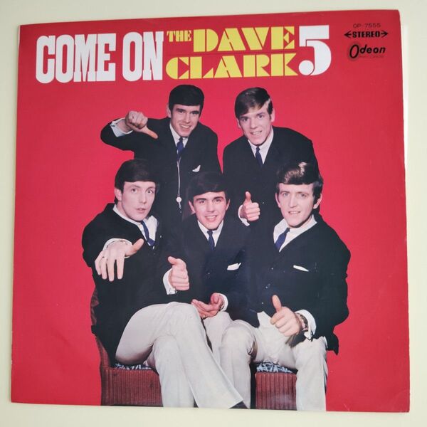 【赤盤】THE DAVE CLARK FIVE レコード Come On