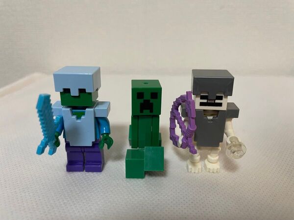 LEGO Minecraft ミニフィグ 3体セット