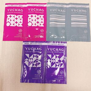YUCHAG(ユチャ)カラーシャンプー トリートメント 染毛料 3パック