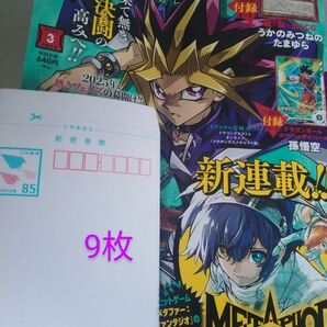 Vジャンプ3月号&ミニレター9枚
