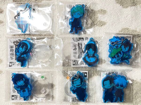 呪術廻戦 デコラPICアクリル アクリルキーホルダー デコラ pic 懐玉・玉折 五条悟 夏油傑 七海建人 灰原雄 伏黒甚爾