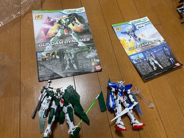 HG エクシア ガンダムデュナメス ガンプラ プラモデル 機動戦士ガンダムダブルオー