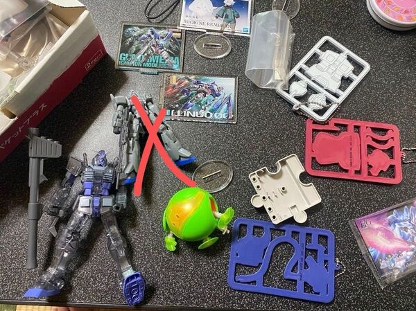 EG RX-78-2 ガンダム クリア G-3 ハロプラ ソリッドクリア 一番くじ 機動戦士ガンダム ガンプラ セット 組立済み