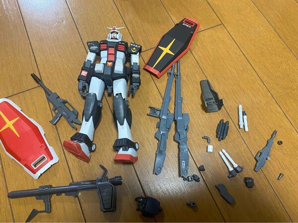 mg プロトタイプガンダム ガンプラ ジャンク ガンダム バンダイ おまけ 武器パーツ つき プレバン限定