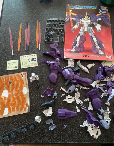 ガンプラ ジャンク 1/144HG 1/144 新機動戦記ガンダムW G-UNIT ガンダムアスクレプオス