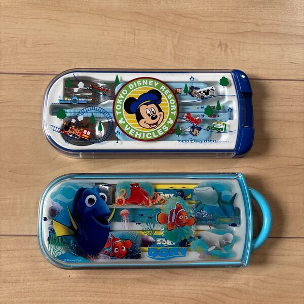 ディズニー カトラリー トリオセット スプーン フォーク 箸 ミッキー ニモ カトラリーセット