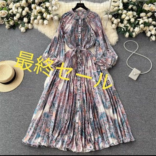 【新品】大きいサイズレディースおしゃれロングワンピース春夏秋冬 パーティー