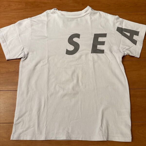 【WIND AND SEA ウィンダンシー】半袖Tシャツ 白 M