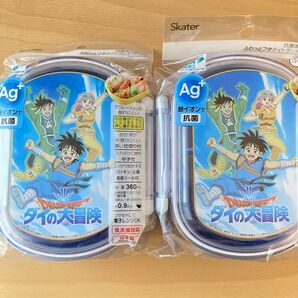 お弁当箱 ダイの大冒険 ふわっとタイトランチボックス 360ml*2つセット